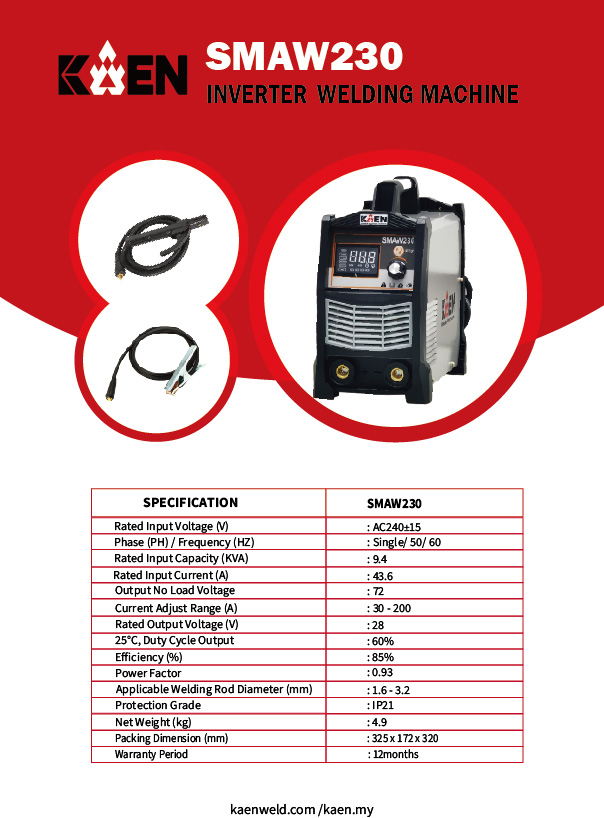 KAEN SMAW230 MMA Welding Machine - Image 5
